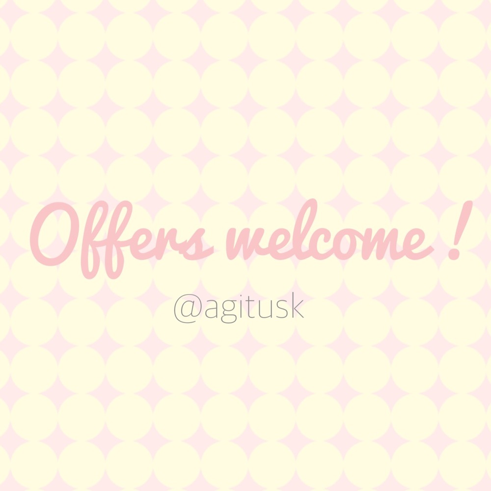 Offers are welcomed 🥰